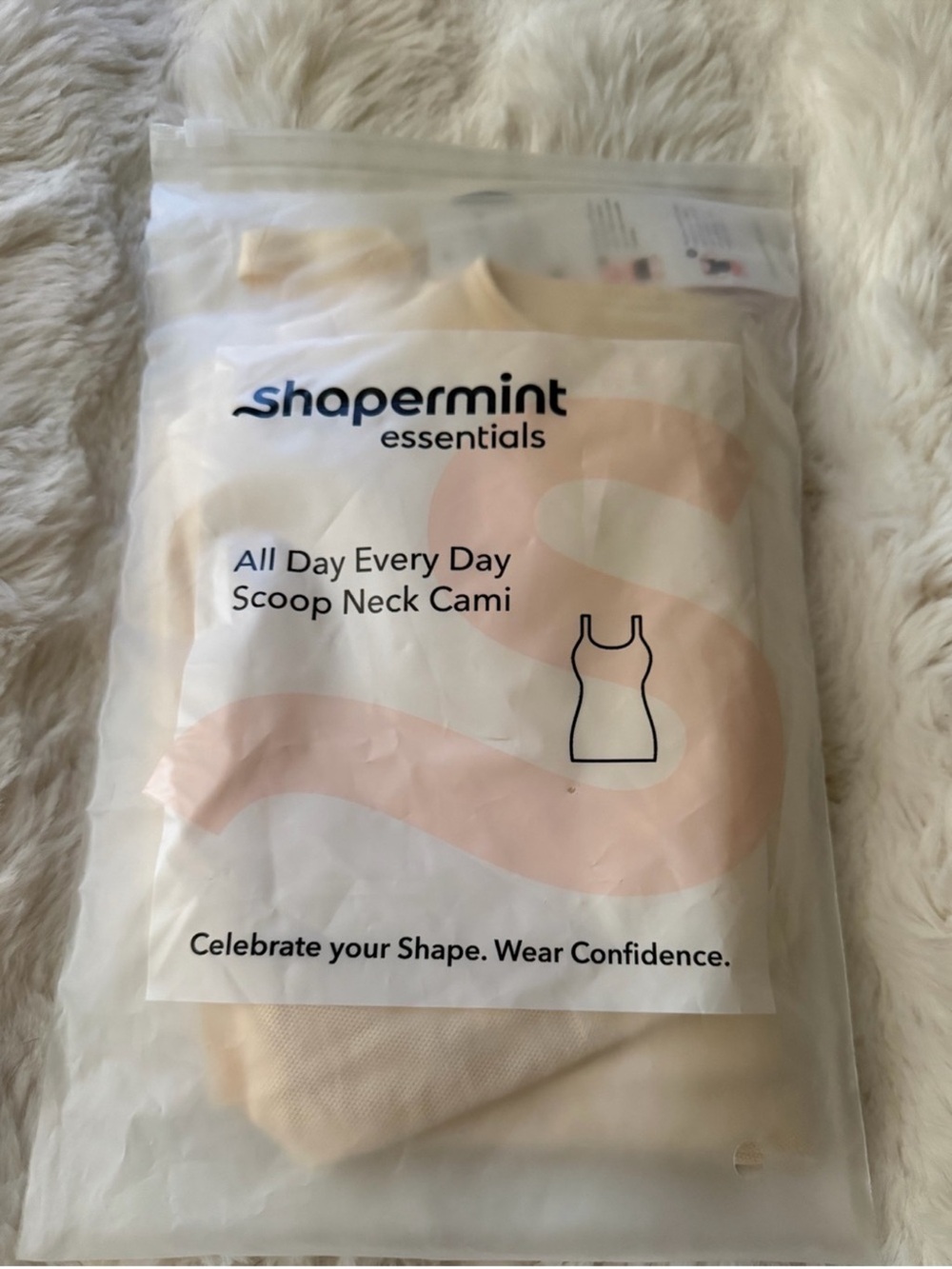 New Shapermint Essentials All Day Every Day Scoop Neck Cami - Nude. 2XL
